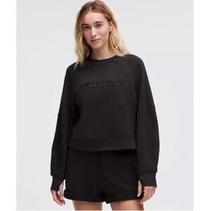 Lululemon Scuba Oversized Pullover Wordmark Size XL / XXL